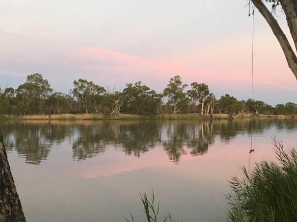Murray River sunset